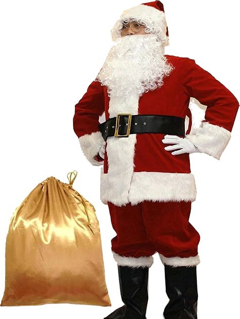 santa outfits for men|Amazon.com: Santa Costumes For Men.